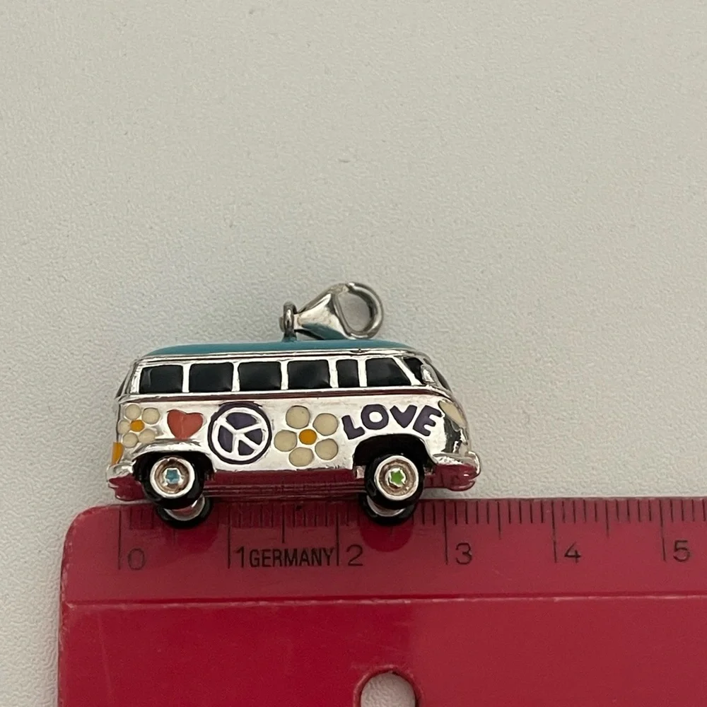 Thomas Sabo VW Bus ”Bulli” Pendant Rare Misengraving Confirmed by Thomas Sabo - Picture 9 of 11